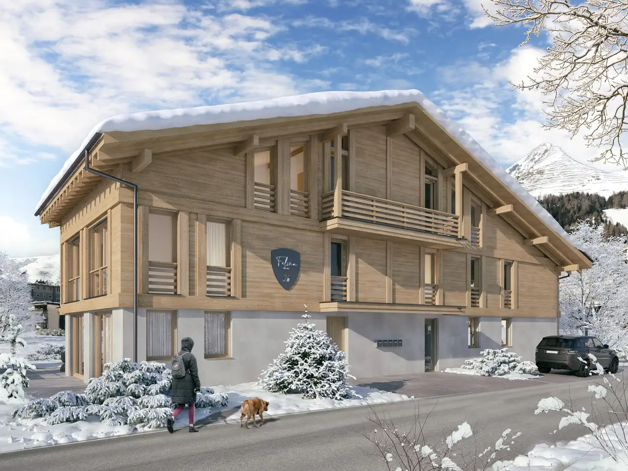 Visualization of the new Felina development in Davod Dorf